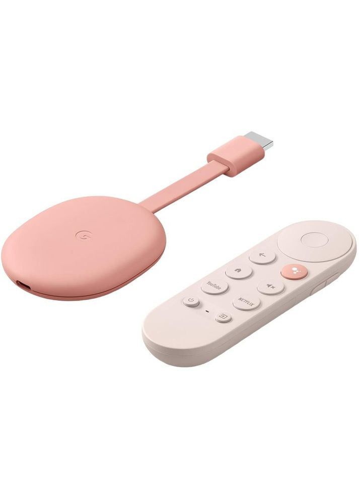 ТВ приставка Chromecast 4K with TV Sunrise (GA01920-US) Google (296107697)