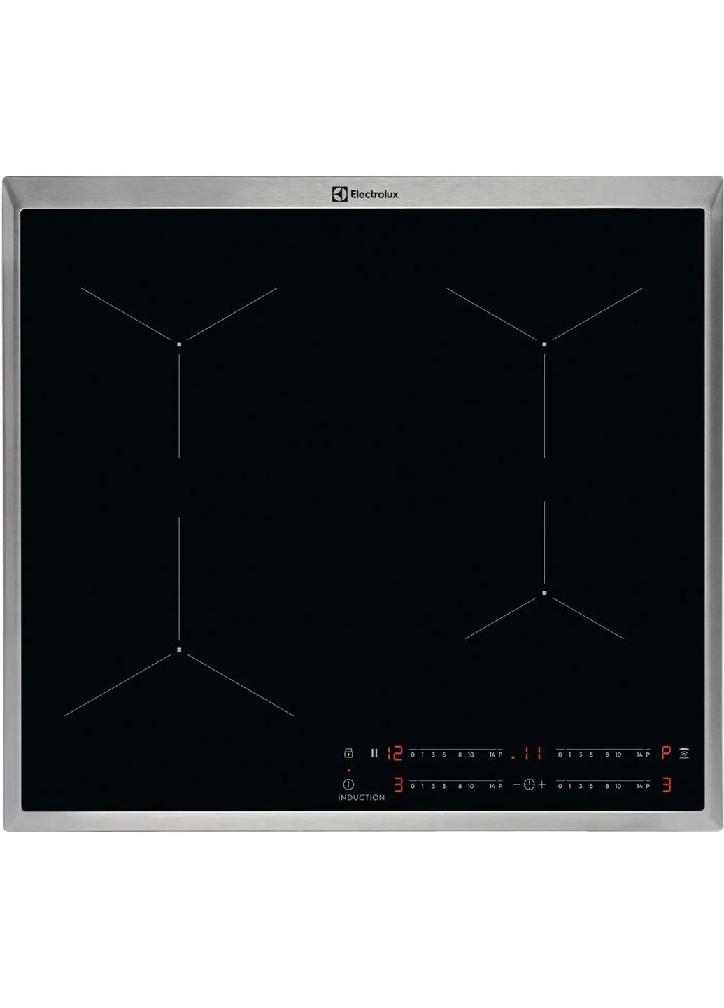 Варильна поверхня електрична EIT60443X Electrolux (360423148)