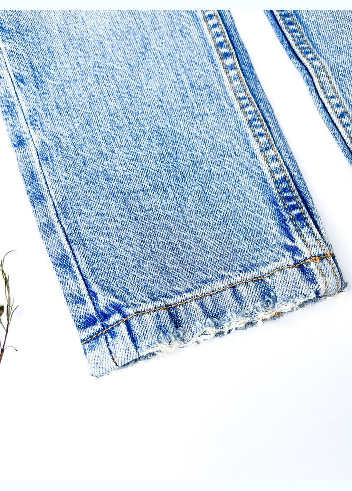 Голубые джинсы 116 см голубой артикул л1026 Zara