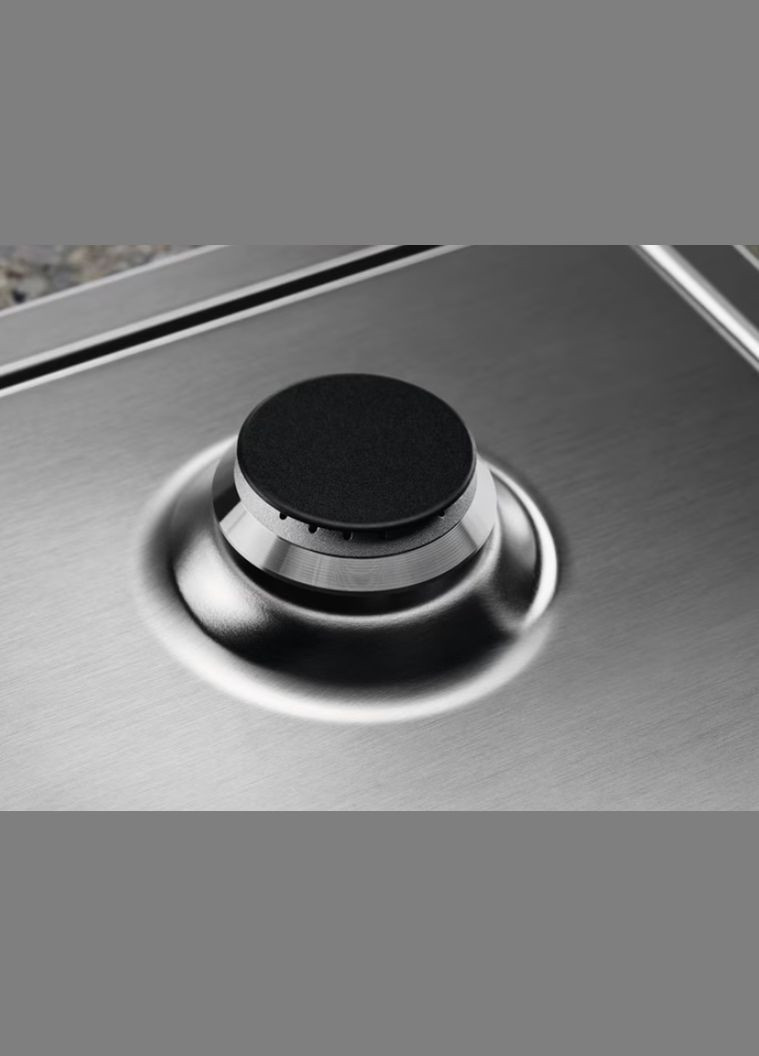 Варочная поверхность газовая, 60см, чугун, нерж. Electrolux (314749720)