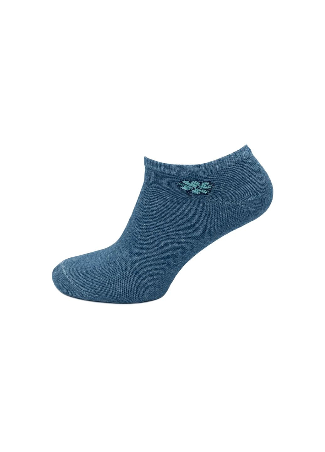 Комбинированные носки женские, короткие. клевер. комплект из 3х пар. цвет: цветной микс. Крокус цветочные (335837817)