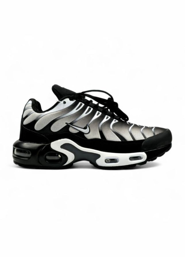 Кроссовки зимние женские и мужские Nike Air Max TN Plus winter Gore-Tex black white termo | Найк ТН плюс черно-белые термо No Brand чёрно-белые зима (311225825)