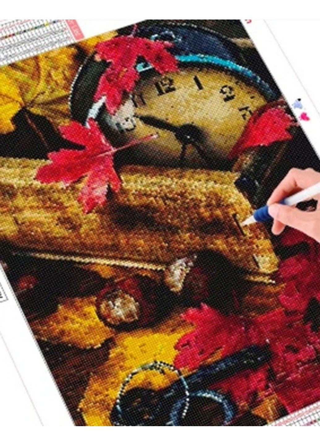 Набор Алмазная мозаика вышивка Осеннее настроение на подрамнике полная 5d 30х40 189333 No Brand (332208398)