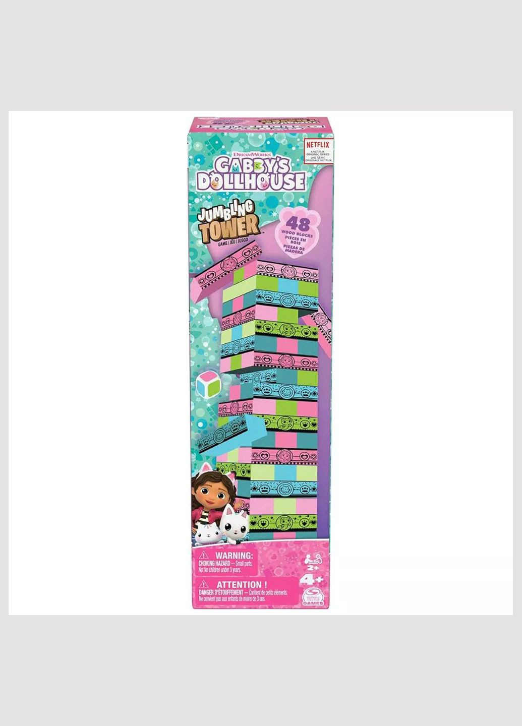 Гра настільна Дженга (SM33678/6066778) Gabby's Dollhouse (331791142)