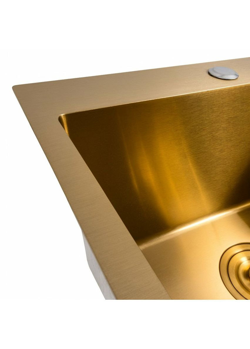 Кухонный комплект: Handmade 50x50 PVD Gold + JW449 PVD Gold Valeso (353495414)