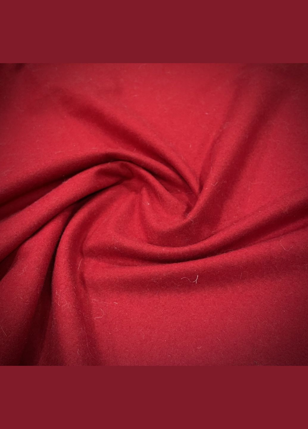 Пальтовая ткань шерсть красная Италия No Brand (329743712)