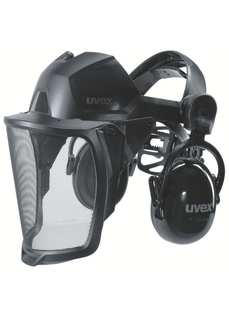 Сітчастий козирок pheos із навушниками K1P Uvex (361949551)