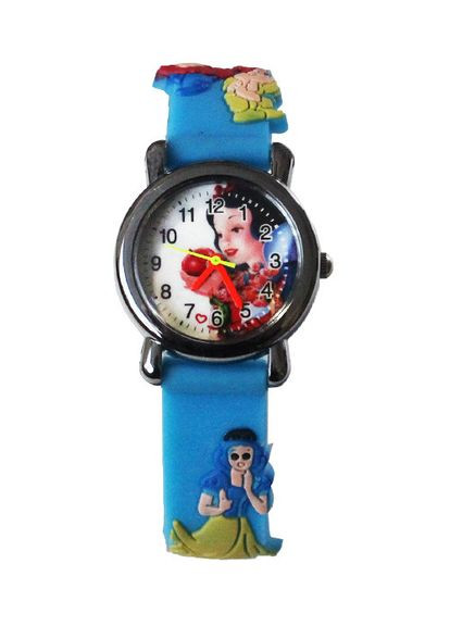 Часы детские наручные для девочки Белоснежка Голубой No Brand (362413834)