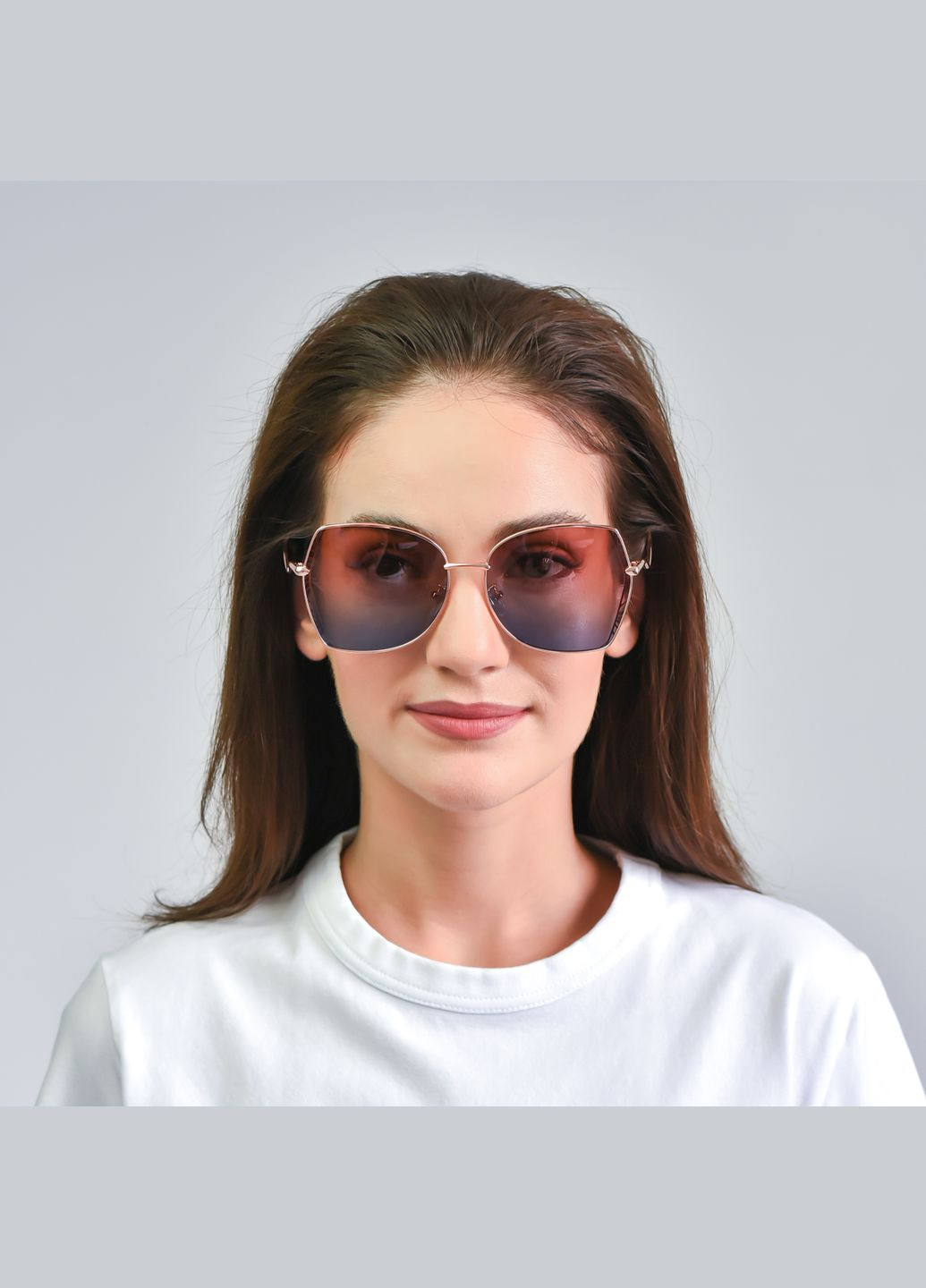 Сонцезахисні окуляри з поляризацією Фешн-класика жіночі LuckyLOOK 578-297 (289358038)