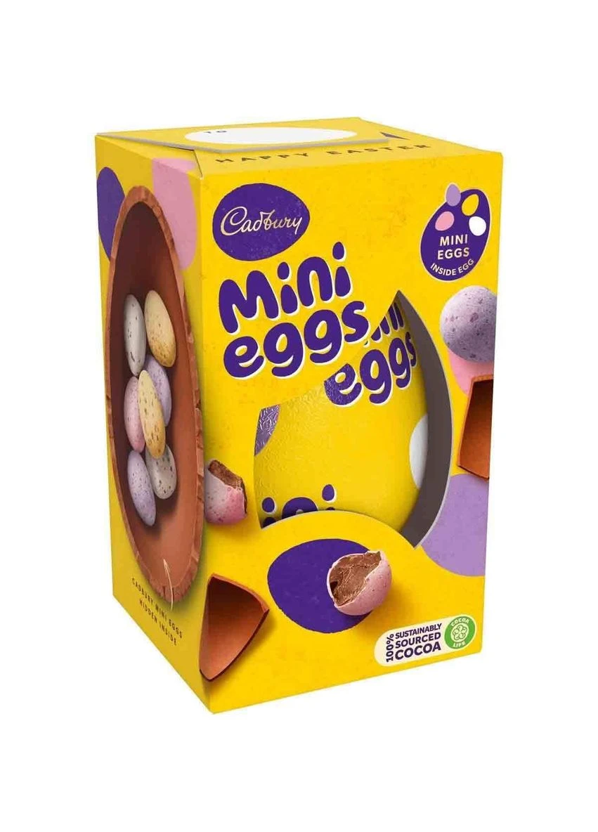 Яйцо шоколадное Mini Eggs Egg 98 г Cadbury (349810886)