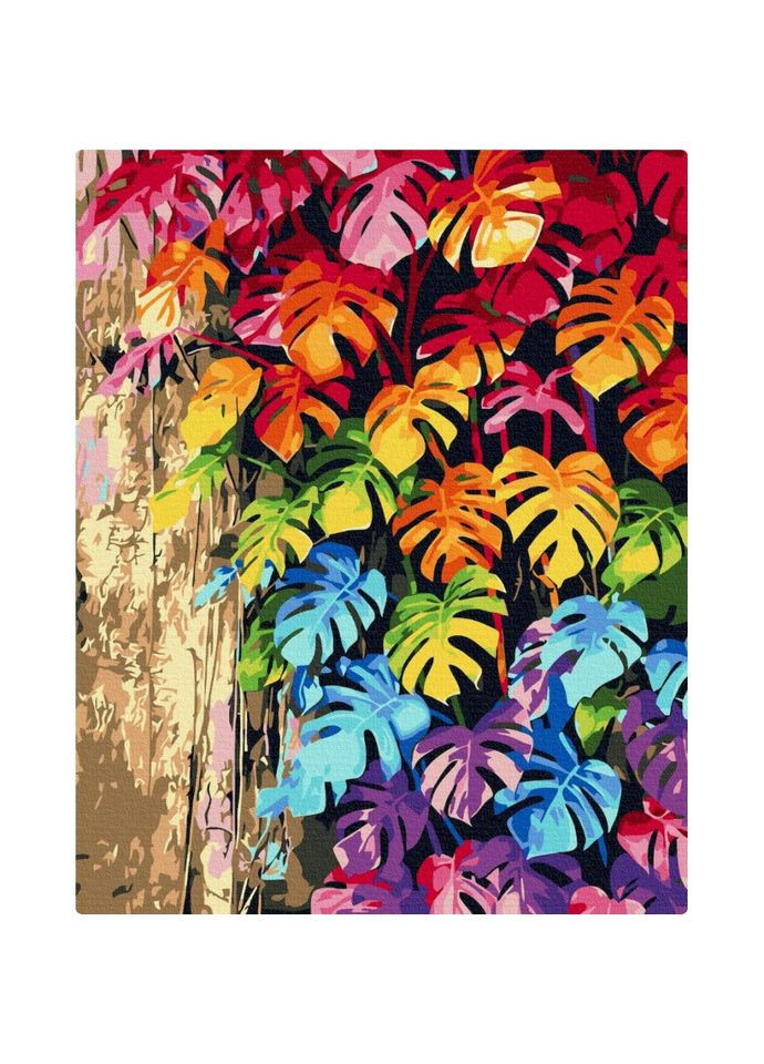 Картина за номерами "Кольорове листя" BS32082, 40х50см Brushme (304409518)