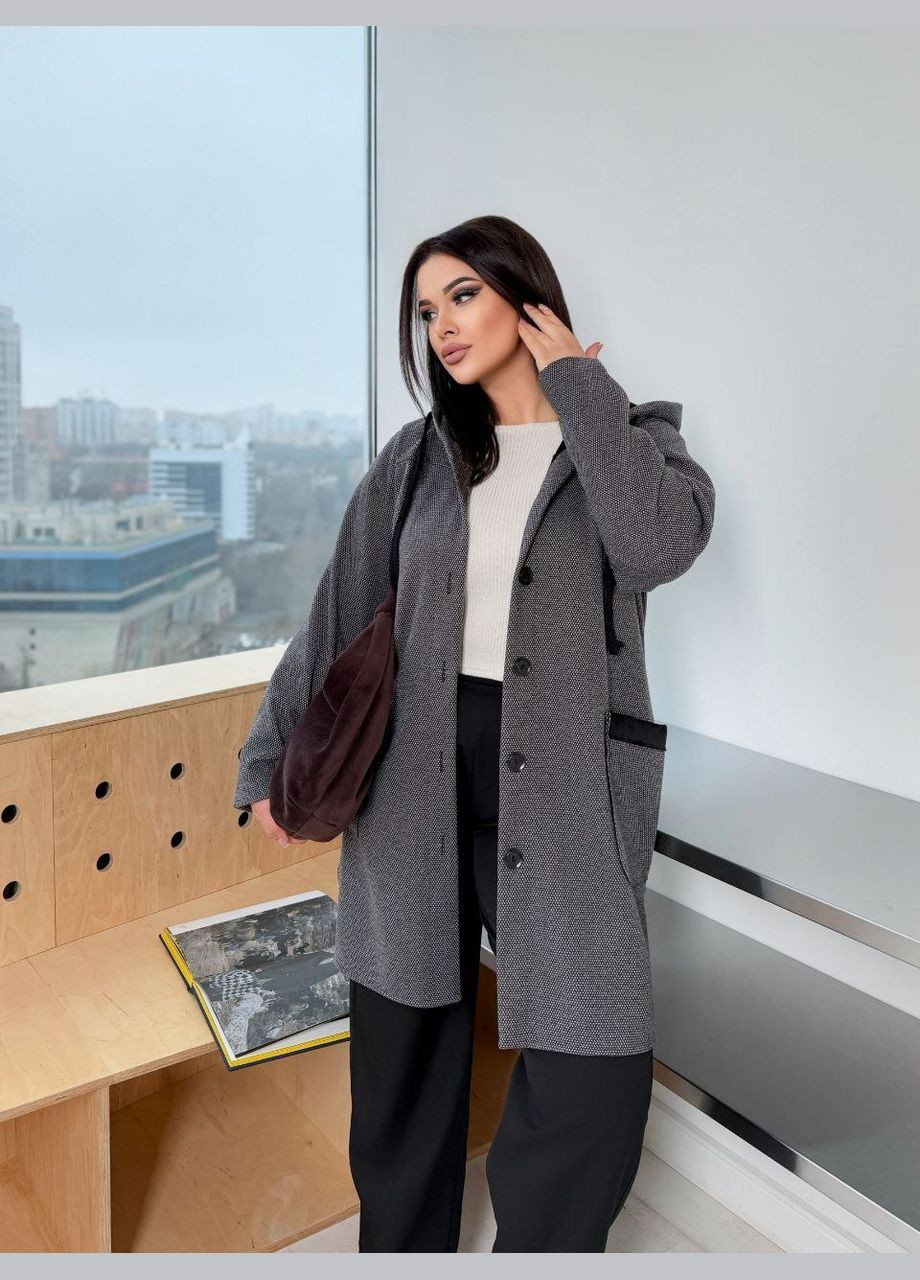 Кардиган Трикотажний Кашемір на Щільному Велюрі Теплий Зручний No Brand (318828293)