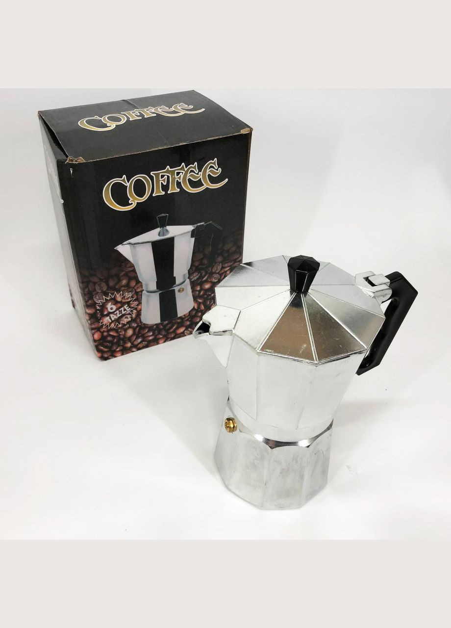 Гейзерная кофеварка 3 чашки UN-1912 270 мл Кофеварка Кофеварка YC-140 гейзерная ручная Unique (349822245)