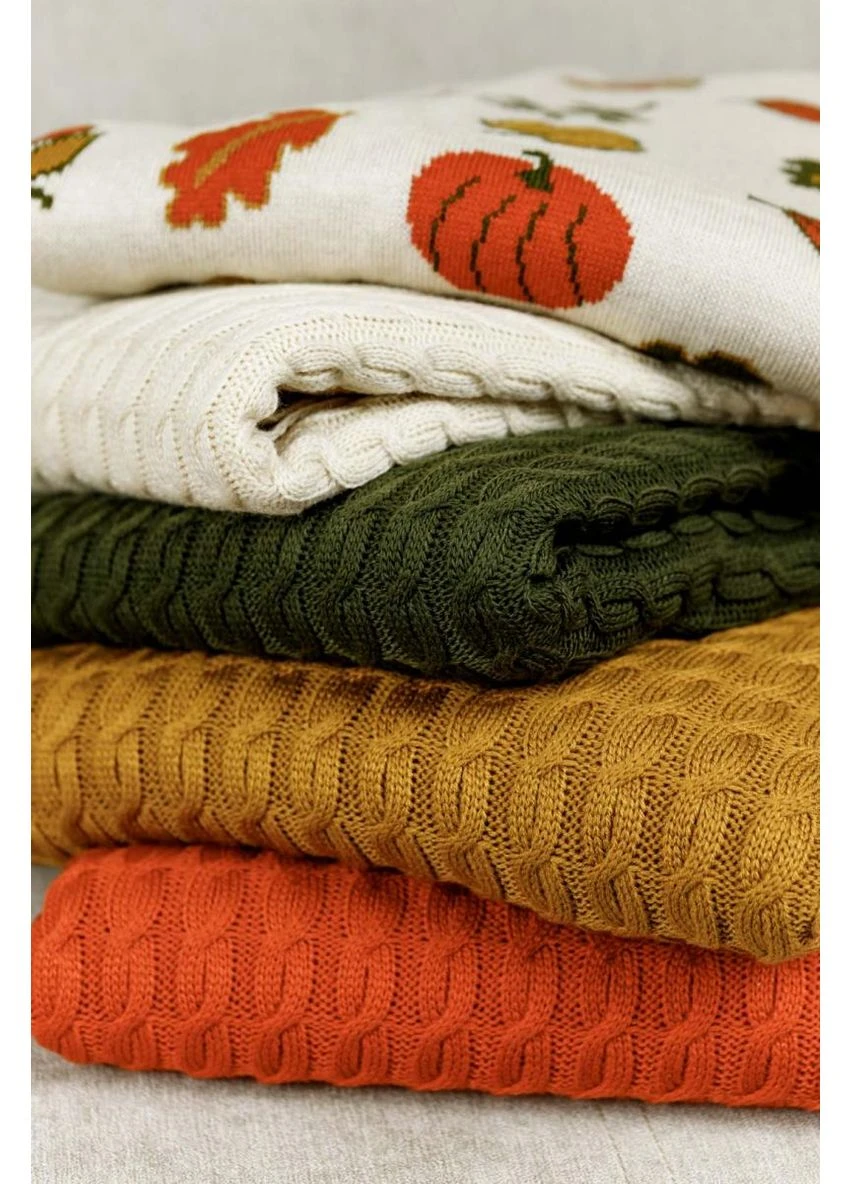 Плед Happy Fall Kosa 130х170 см Оливковий Прованс (389909106)