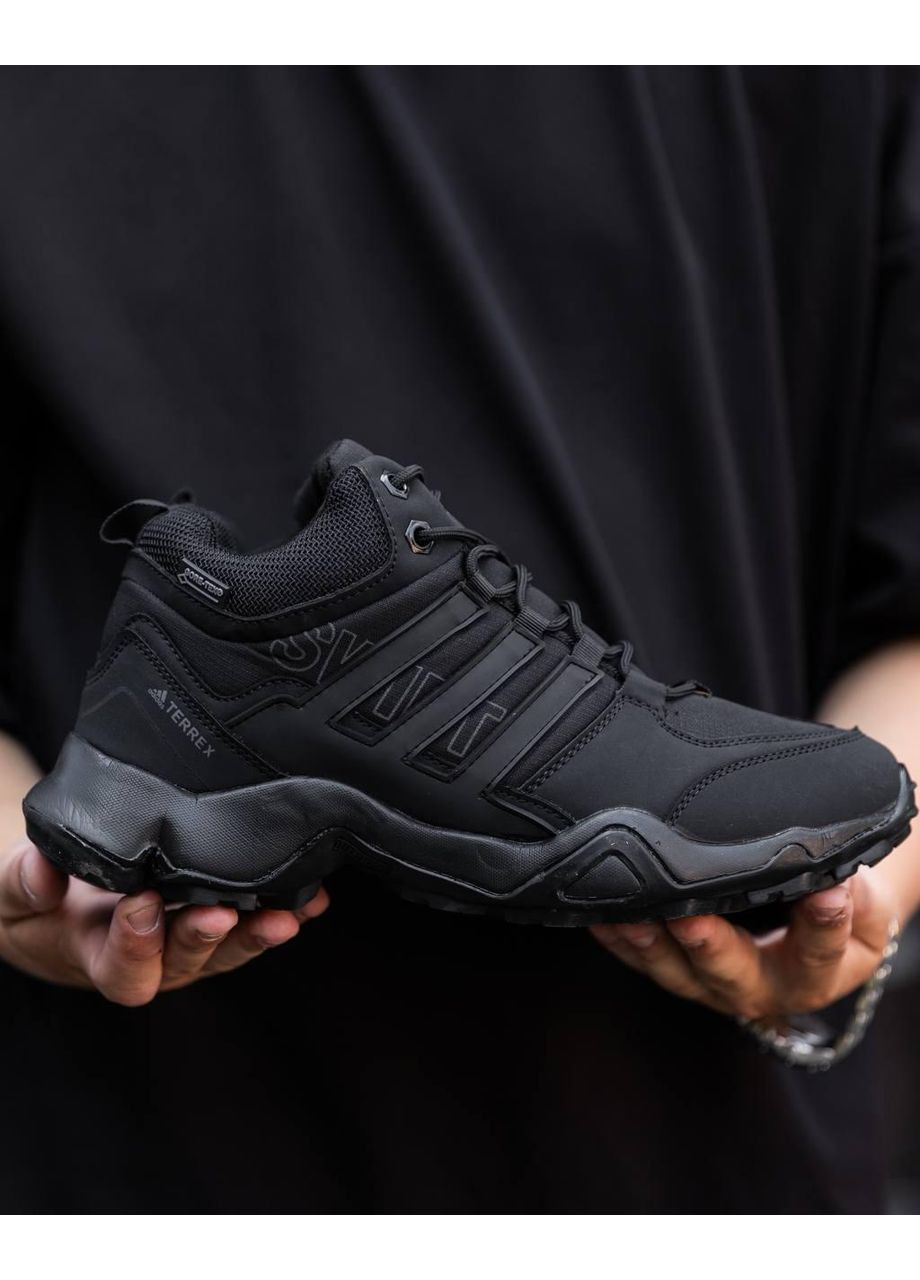 Черные демисезонные кроссовки мужские adidas terrex swift r2 mid gore-tex адидас No Brand