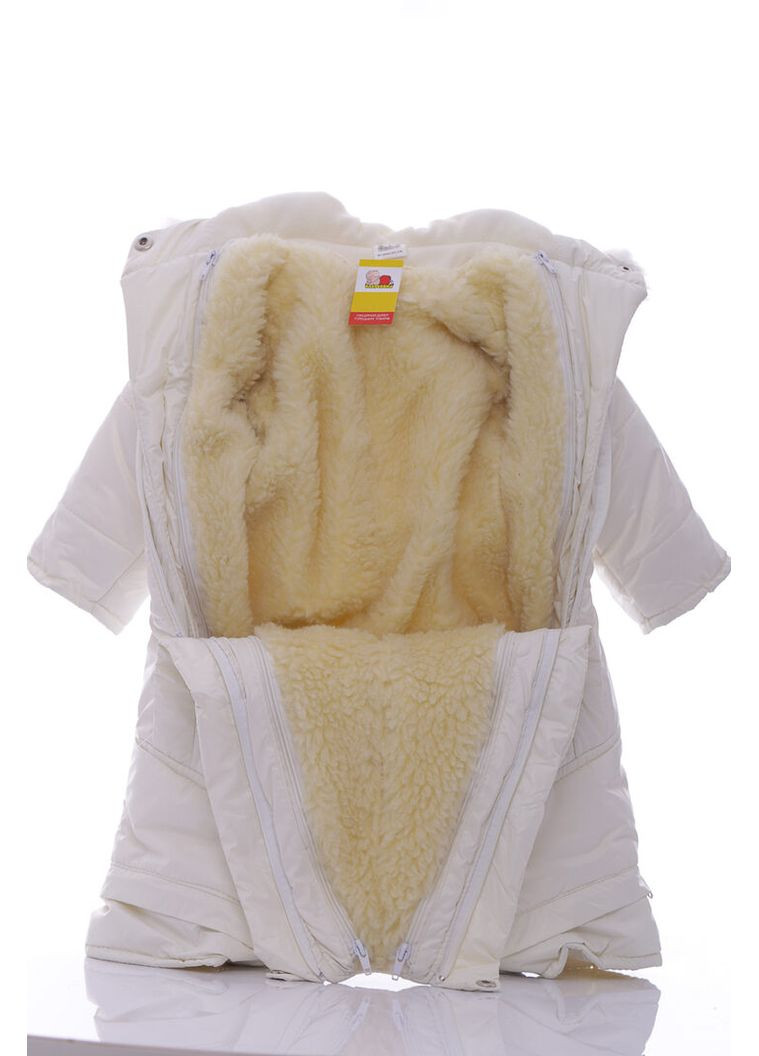 Комбінезон Трансформер на холофайбері Євро молочний 80 см (33009) BABYKROHA (315423726)