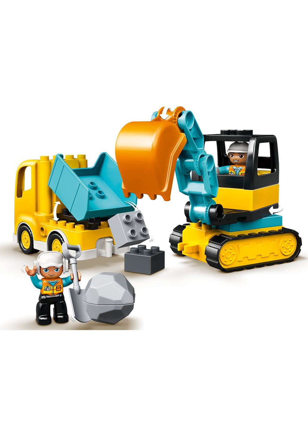 Конструктор DUPLO Грузовик и гусеничный экскаватор 10931 Lego (315028493)