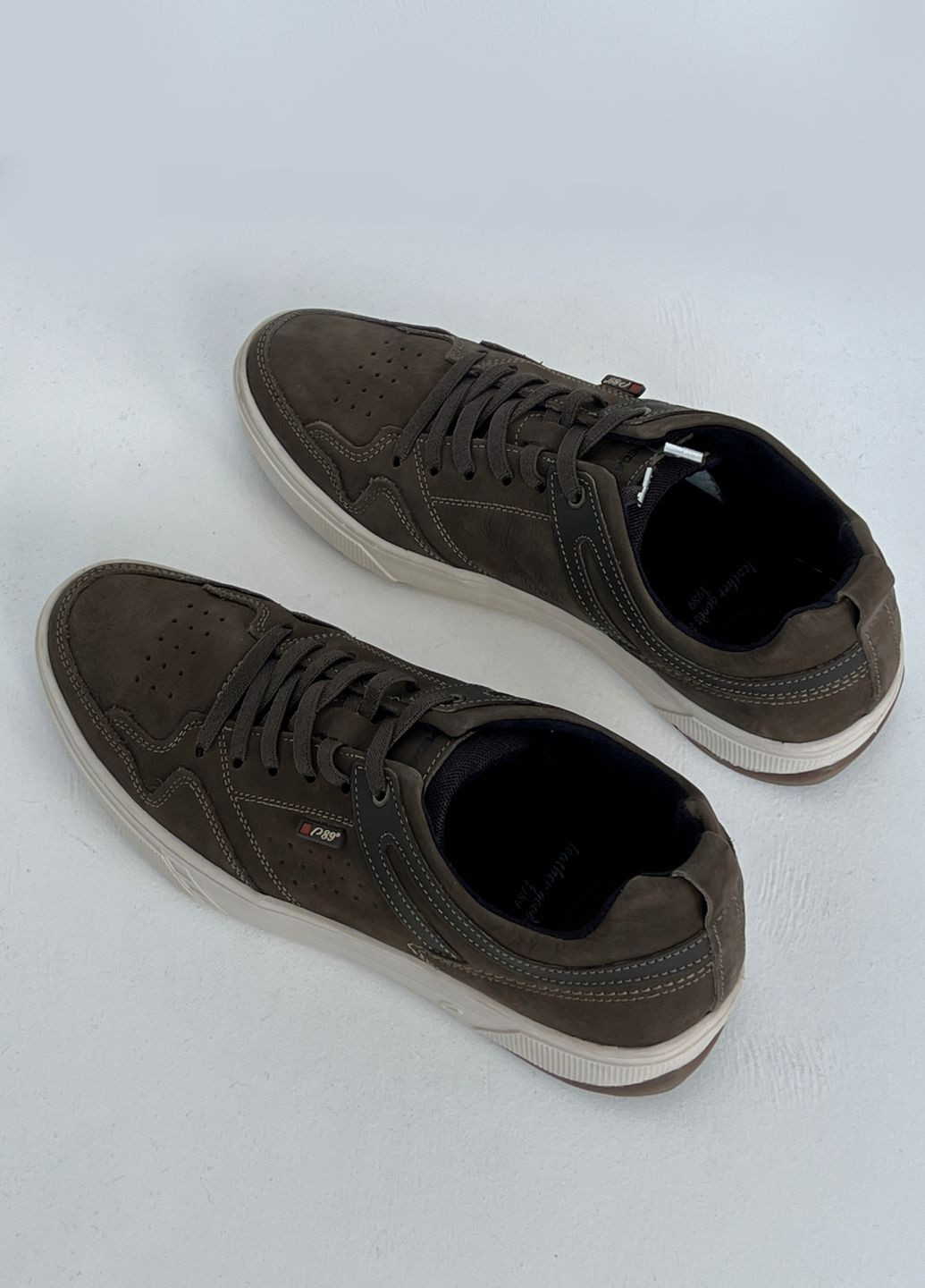 Хакі туфлі чоловічі спортивні демісезонні Pegada