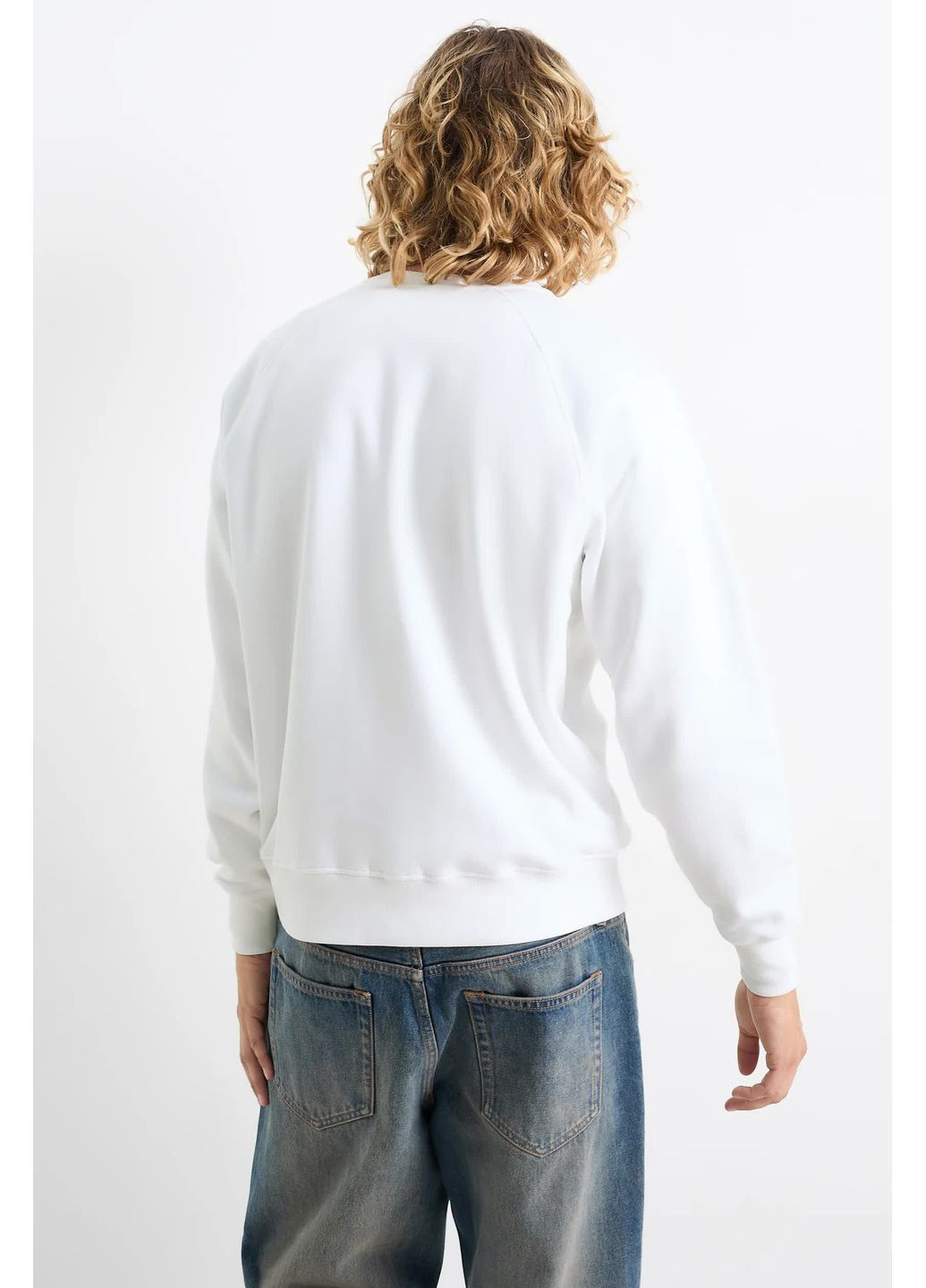 Белый свитшот C&A (366474014)