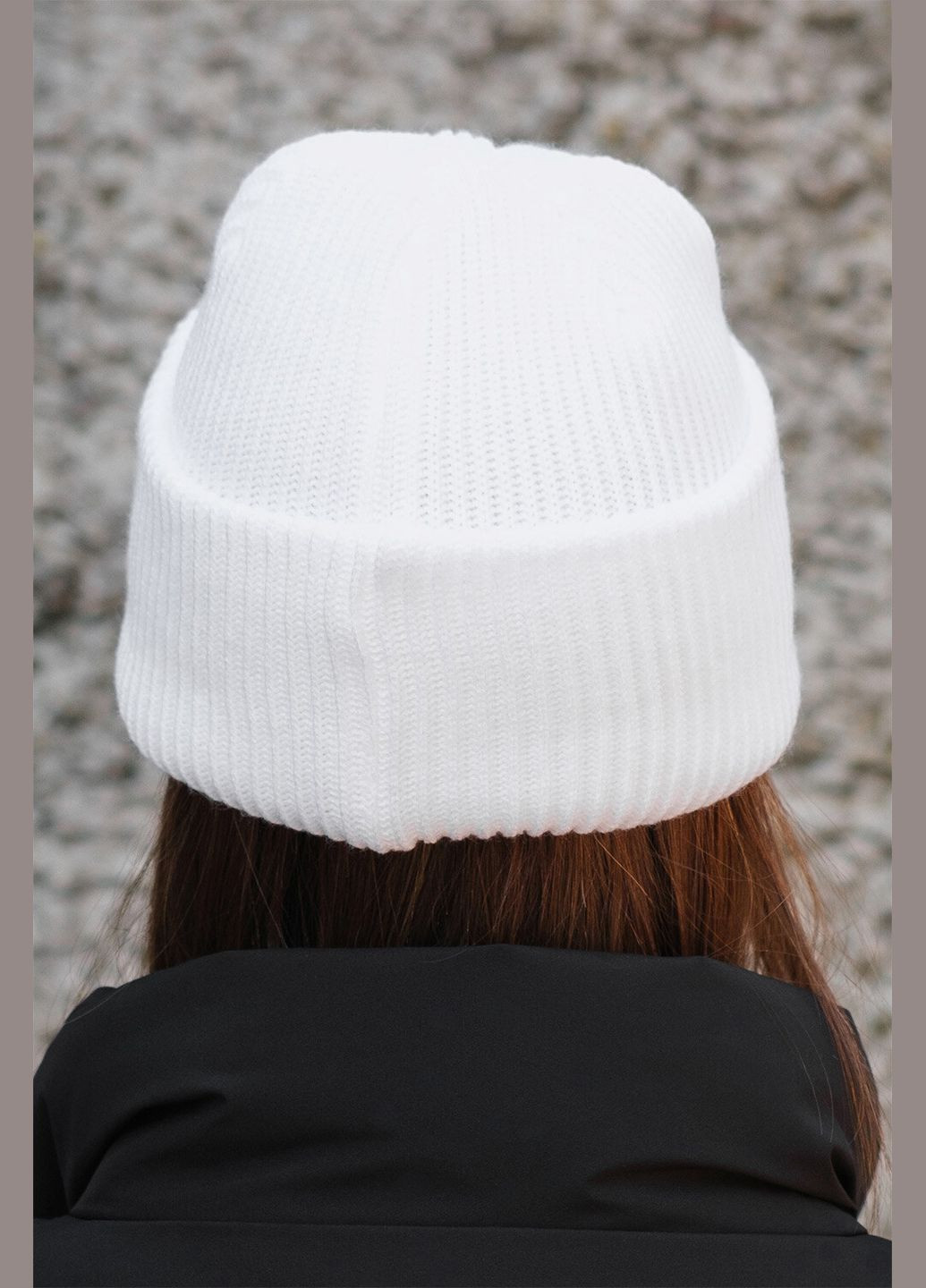 Жіноча подовжена шапка біні докер Dominic Without (305610966)