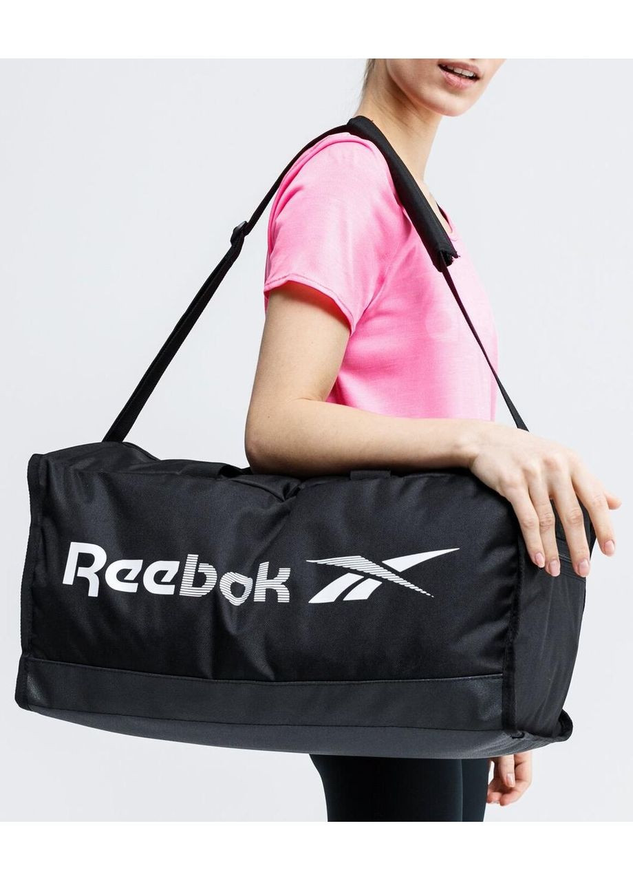 Спортивная сумка 35L TE M Grip черная Reebok (360893999)