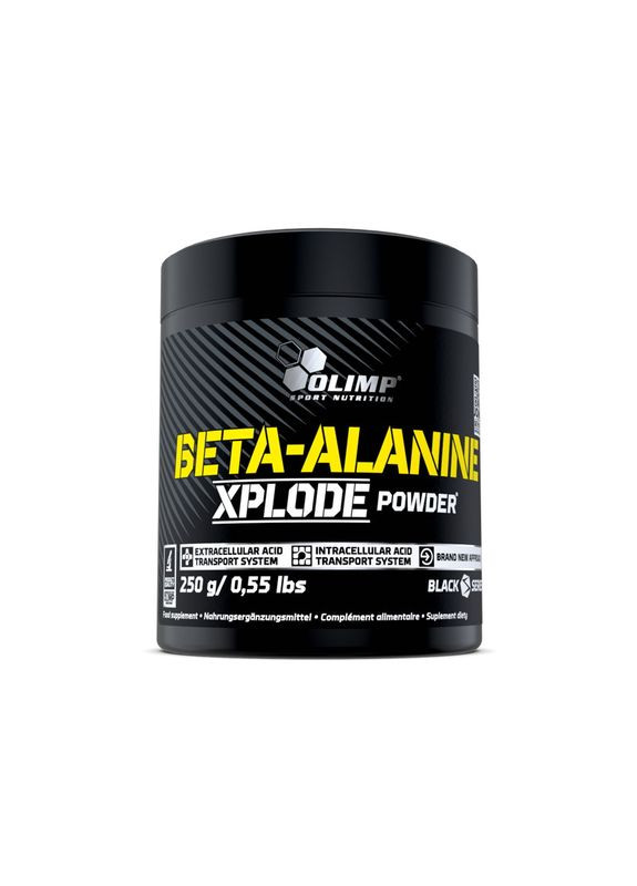 Аминокислота Beta-Alanine Xplode Powder, 250 грамм Апельсин Olimp (322209484)