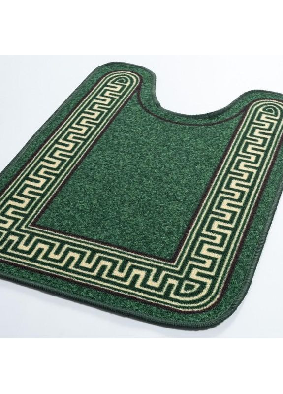 Коврик в туалет Taba 223-1D 57х80 см темно-зелений No Brand (364969206)