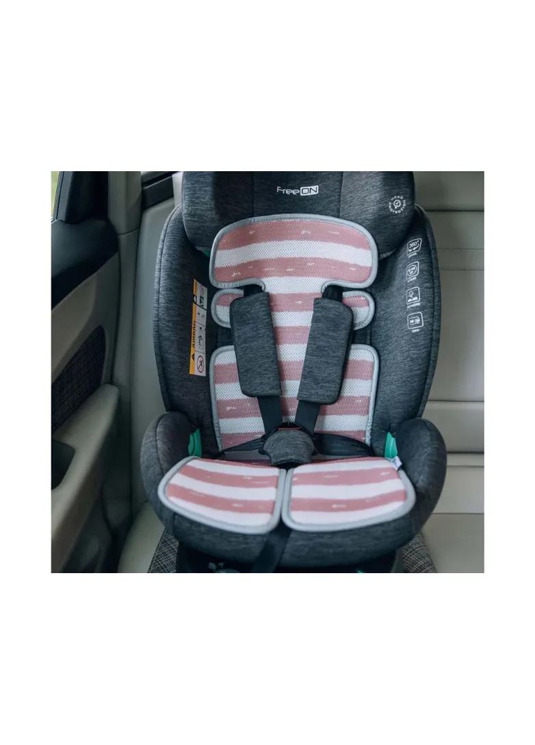 Підкладка для коляски та автокрісла, pink - white FreeOn (391572149)
