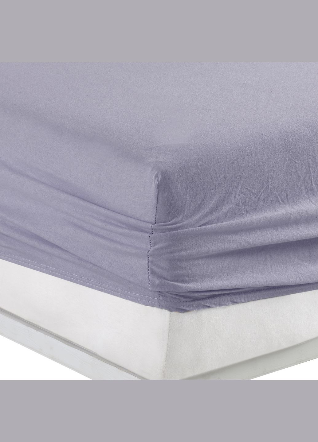 Простынь 90 х 200 см.+25 см. трикотажное на резинке люкс Kayra (345707610)