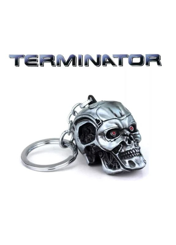 Вінтажний брелок Термінатор Silver No Brand (360524322)