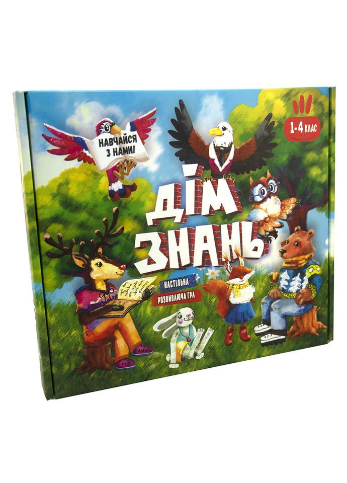 Настільна гра Дім знань 30454 (укр.) Strateg (302317447)