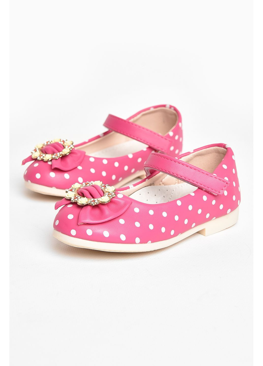 Туфлі для дівчинки світло-рожевого кольору Let's Shop (370590344)