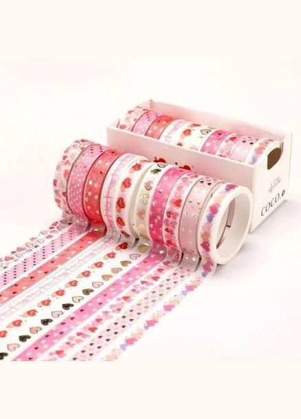 Набор декоративного скотча 10шт/уп. No Brand (317744509)