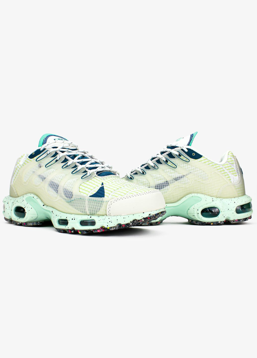 Білі Осінні кросівки чоловічі nike air max tn plus terrascape white | найк аір макс тн плюс білі No Brand