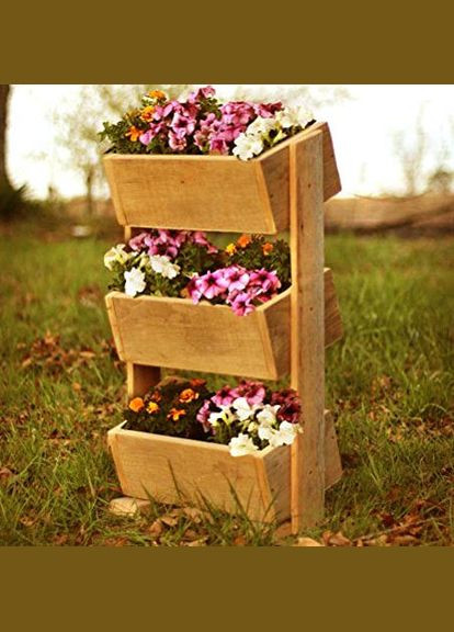 Кашпо садовое из дерева Охеда сиена (УКШ-003405) No Brand (328960941)