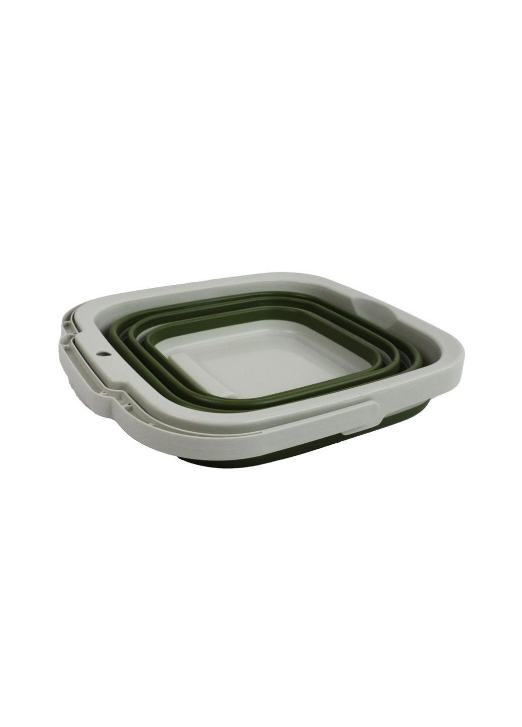 Складное силиконовое ведро 9 л комбинированное Crivit (372166991)