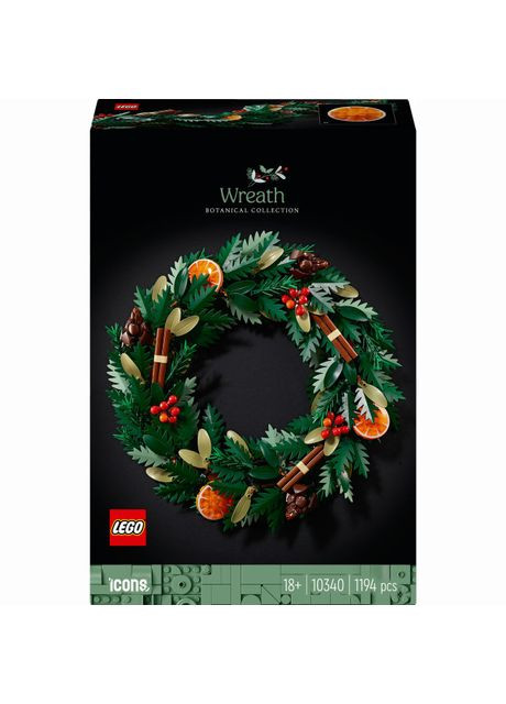 Конструктор Botanicals Вінок (10340) Lego (369939415)