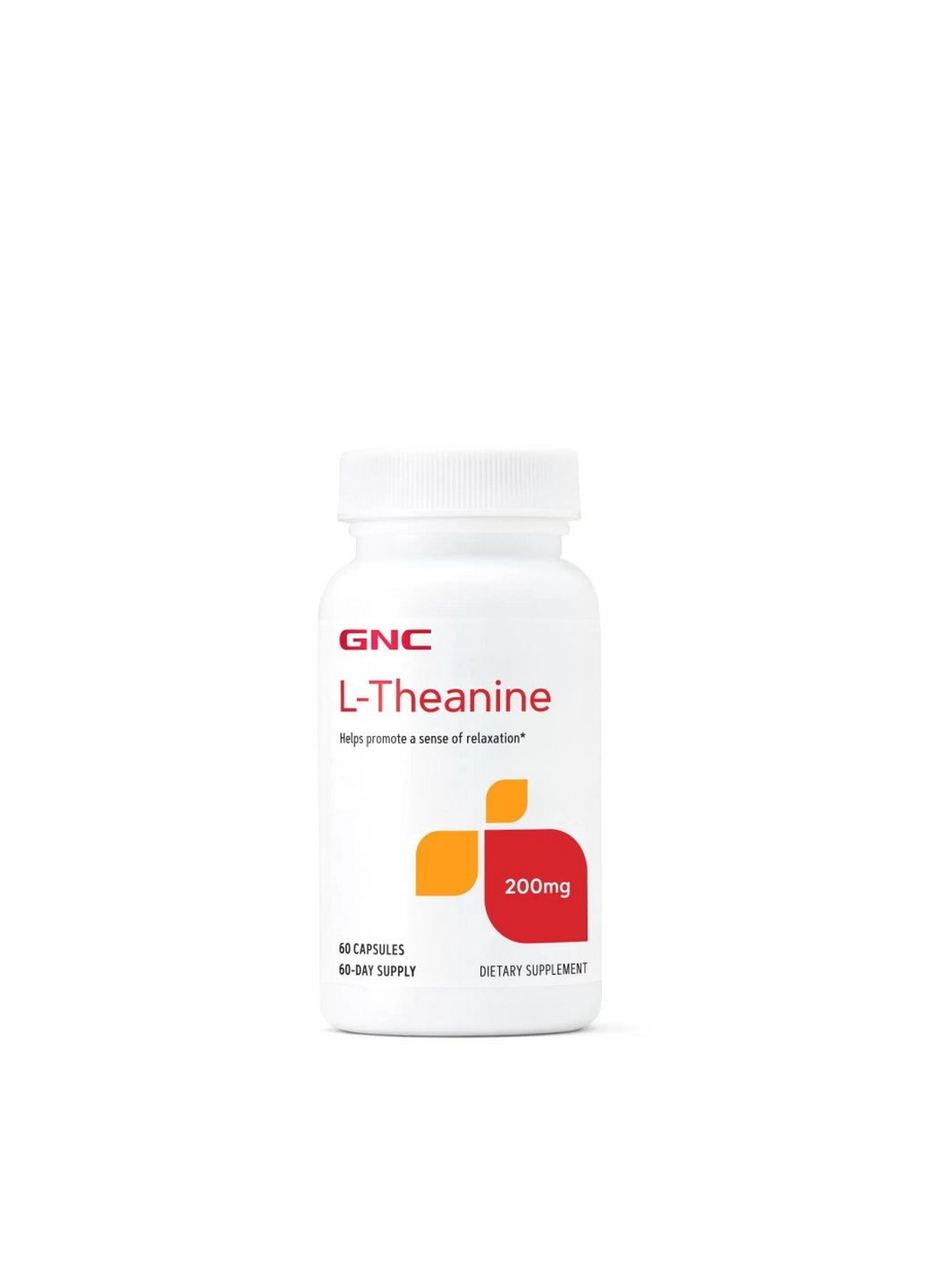 Амінокислота L-Theanine 200 mg, 60 капсул GNC (293477875)
