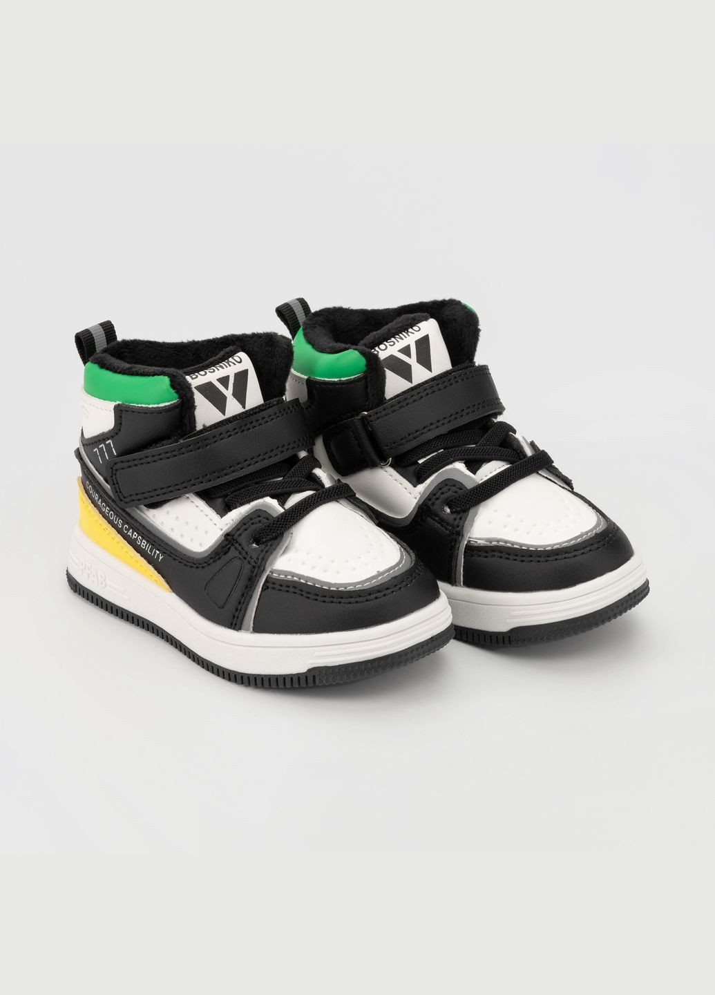 Черно-белые всесезон скейтера для мальчика bg787-3 черно-белый (2000989993605d)(sn) shop (2000989993605) W.Niko