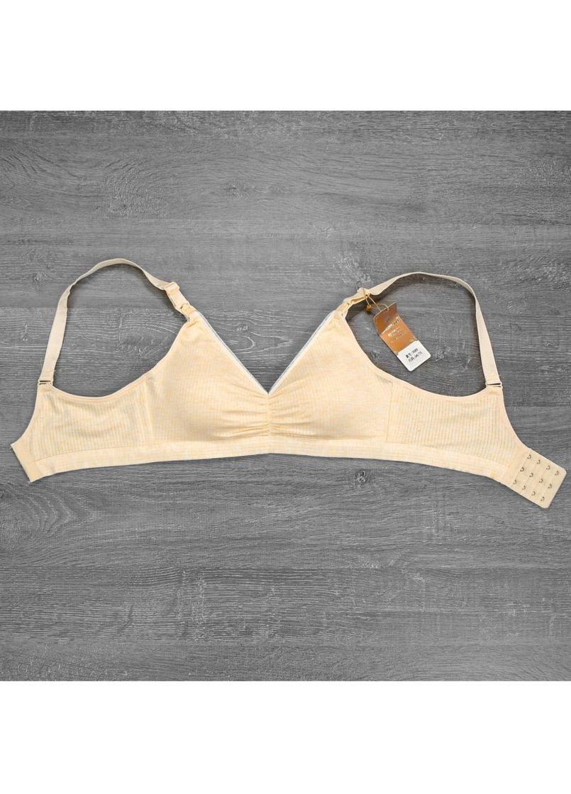 Персиковый топ с клипсами для кормления No Brand