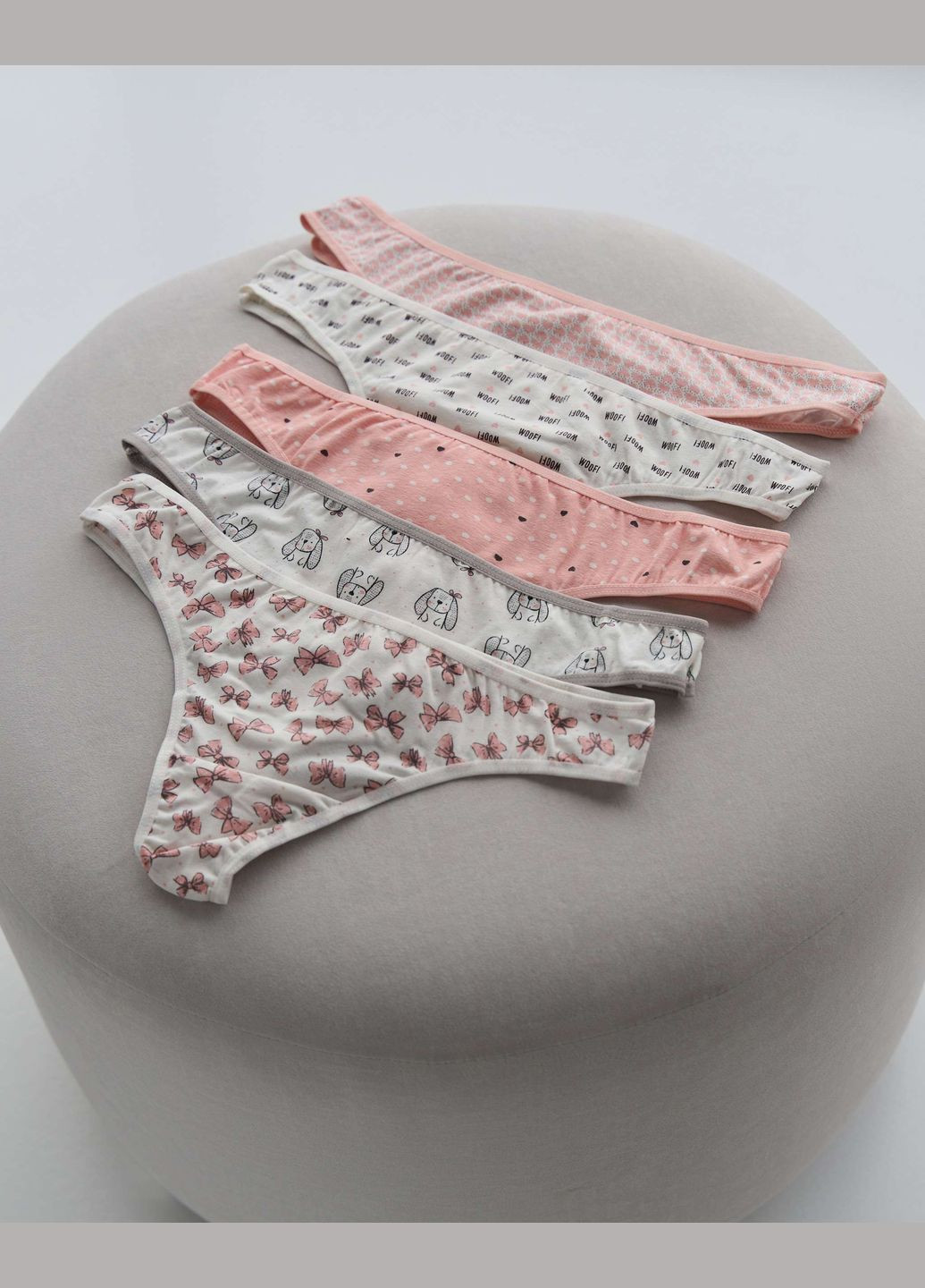 Комплект женских трусиков-стрингов 5 шт Nicoletta (340462343)