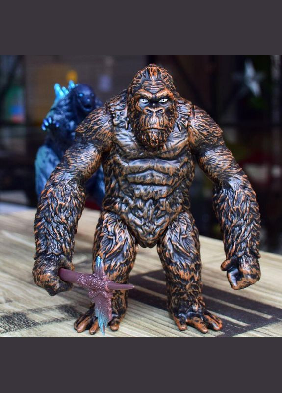 Кінг Конг фігурка Godzilla Vs Kong King Kong Годзілла проти Конга іграшка Кінг Конга ПВХ 18см Shantou (295352886)