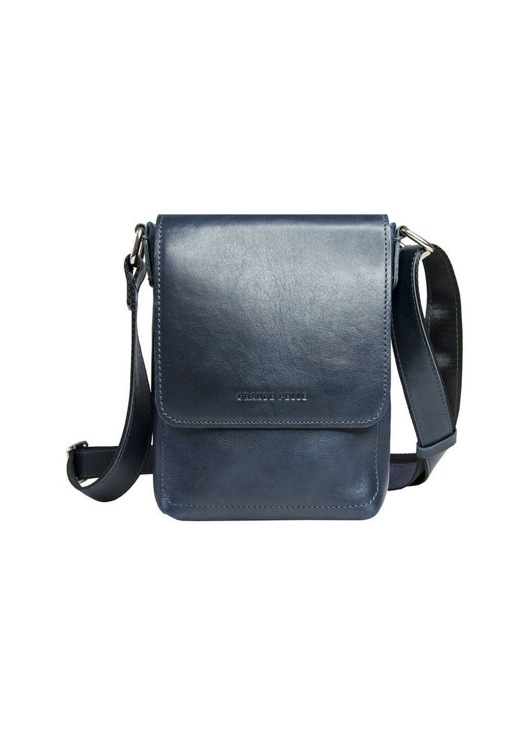Чоловіча шкіряна сумка через плече Grande Pelle (315874745)