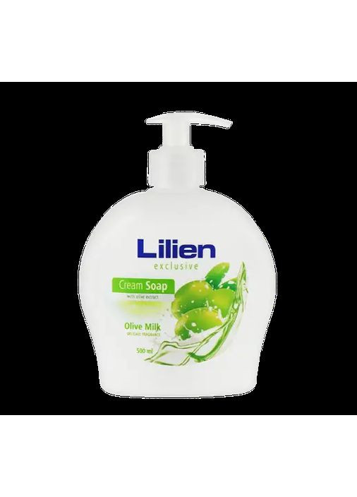 Lilien «Оливкове молочко» — ніжне крем-мило 500 мл для щоденного догляду. No Brand (354179521)