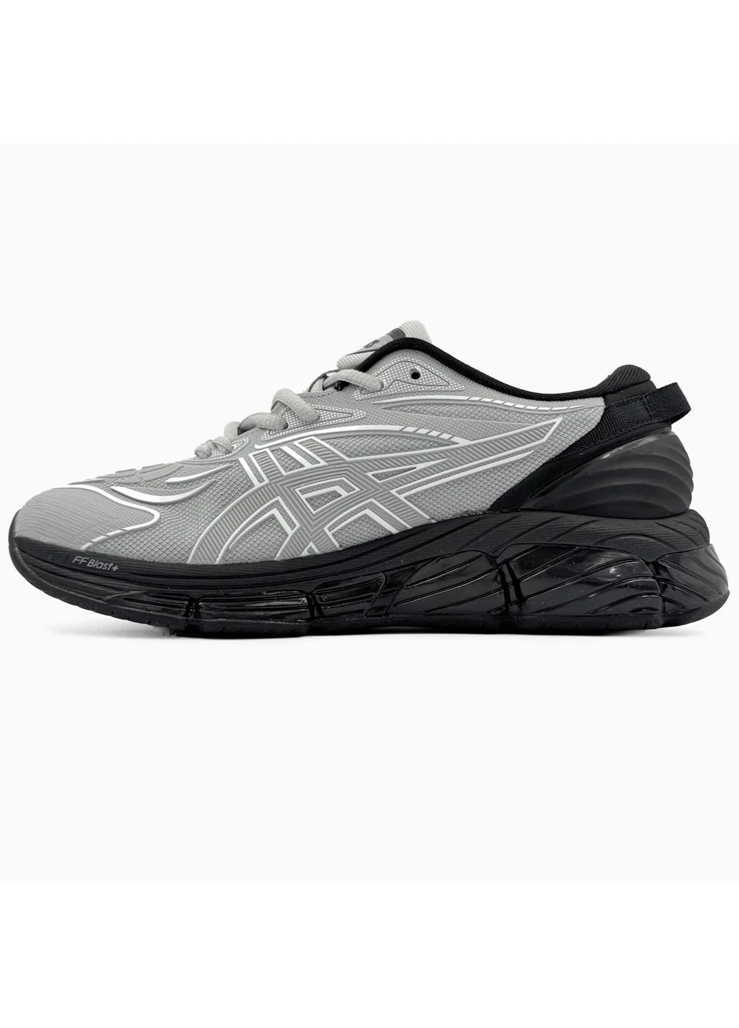 Серые летние кроссовки asics gel-quantum 360 viii c.p. company cement grey асикс гель No Brand