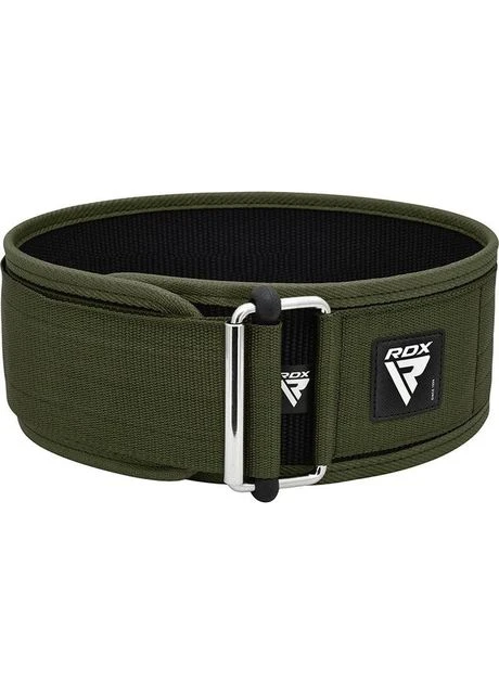 Пояс для тяжелой атлетики RX1 Weight Lifting Belt Army Green RDX (394717385)