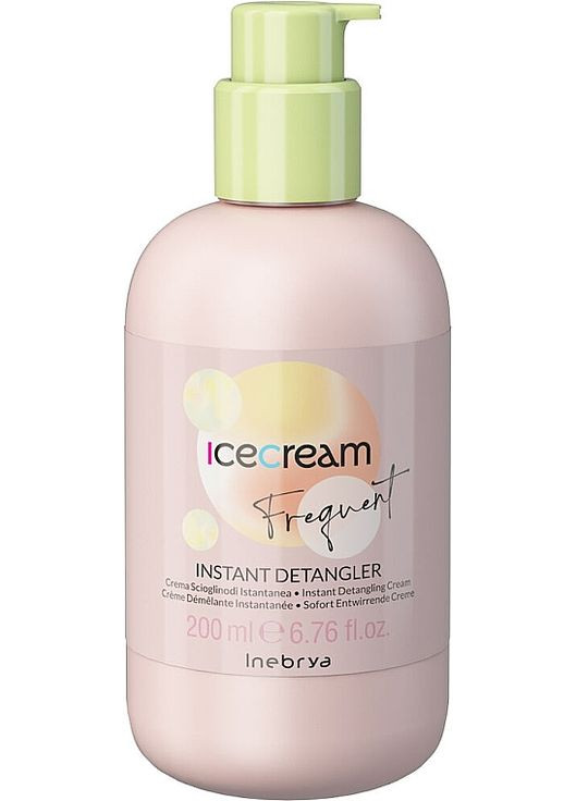Незмивний кондиціонер Frequent Ice Cream Instant Detangler 200ml (185365-17686440) Inebrya (368658762)