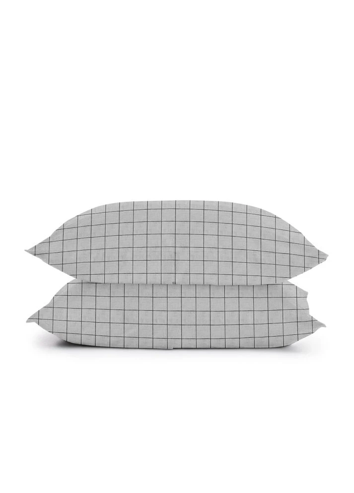 Сімейний комплект постільної білизни GREY GEOMETRY CS2 (4822052142950) Cosas (392824194)