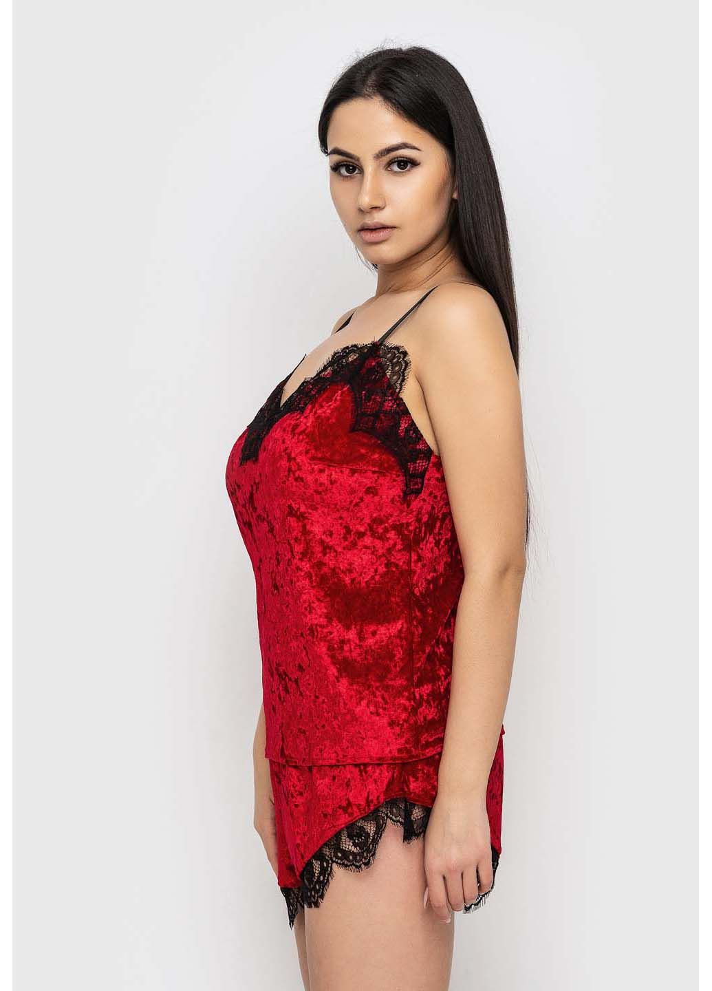 Червона піжамний комплект Ghazel