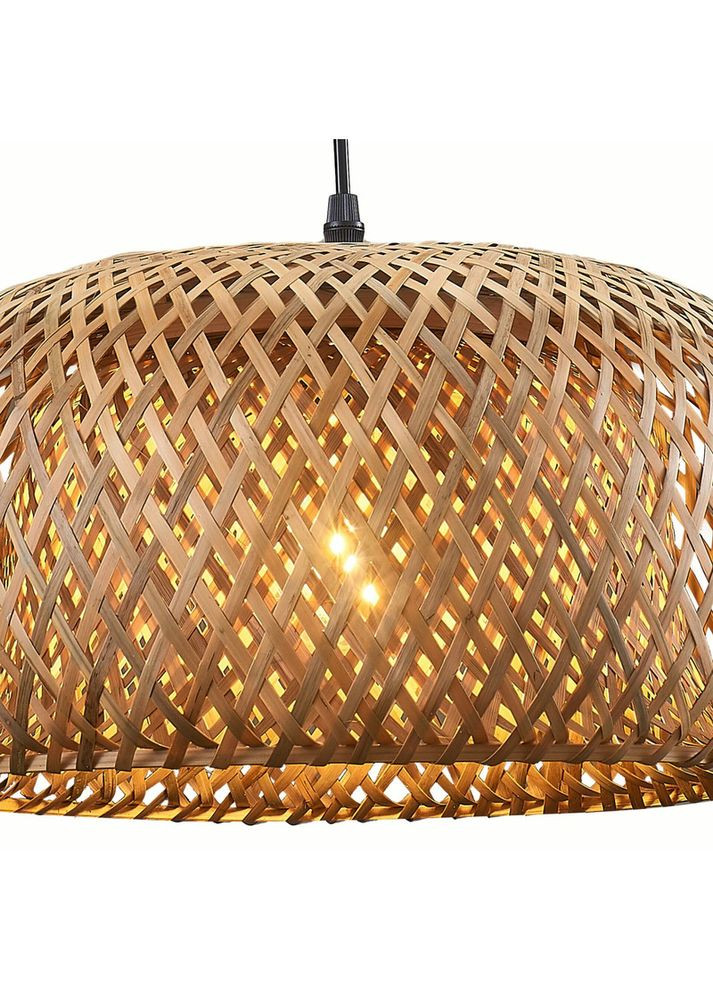 Люстра в стиле бохо, подвесной светильник 329110 Korfu E27 1x20W IP20 Бежевый (095431) Goldlux (361312516)